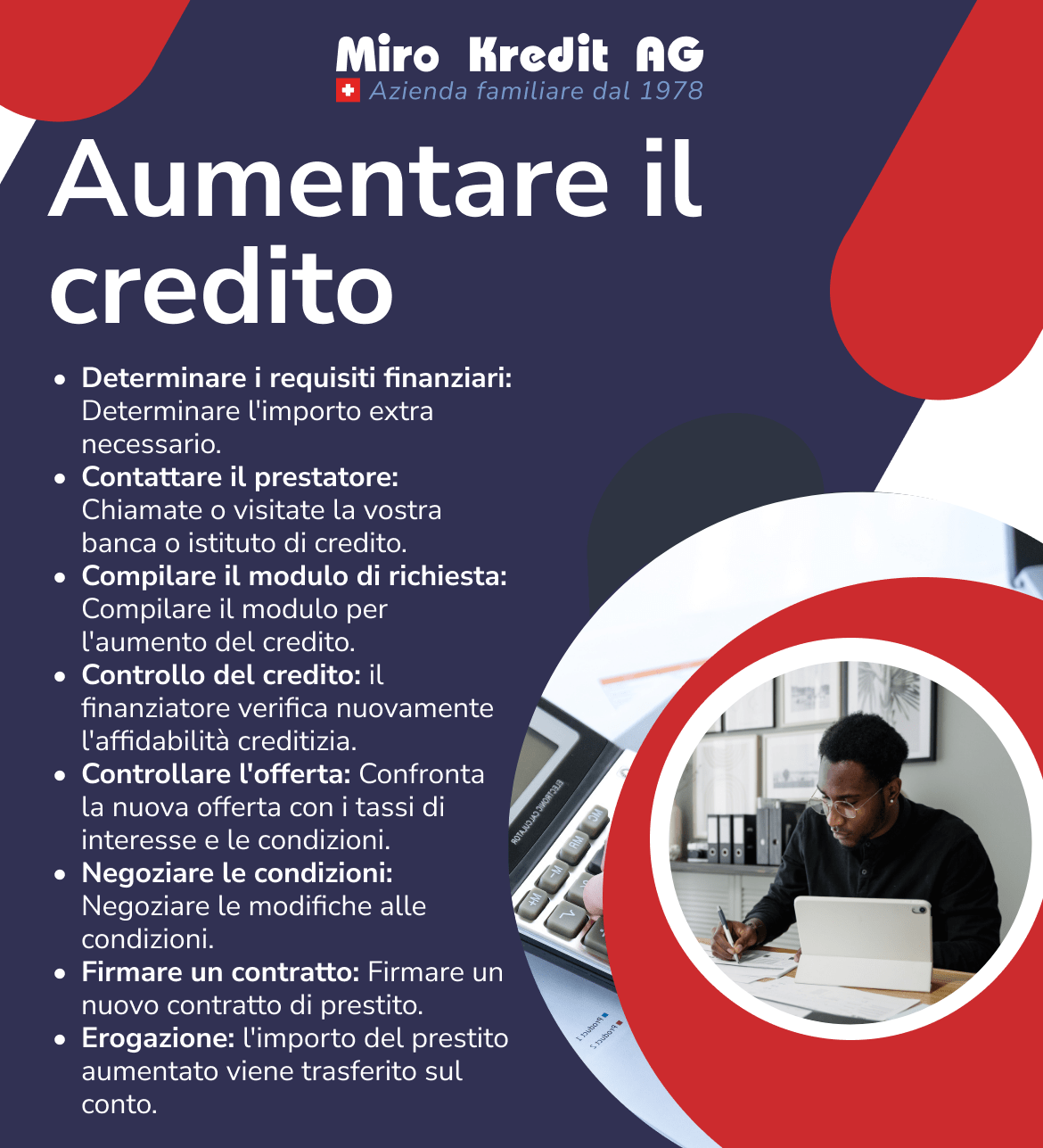 Aumentare il credito