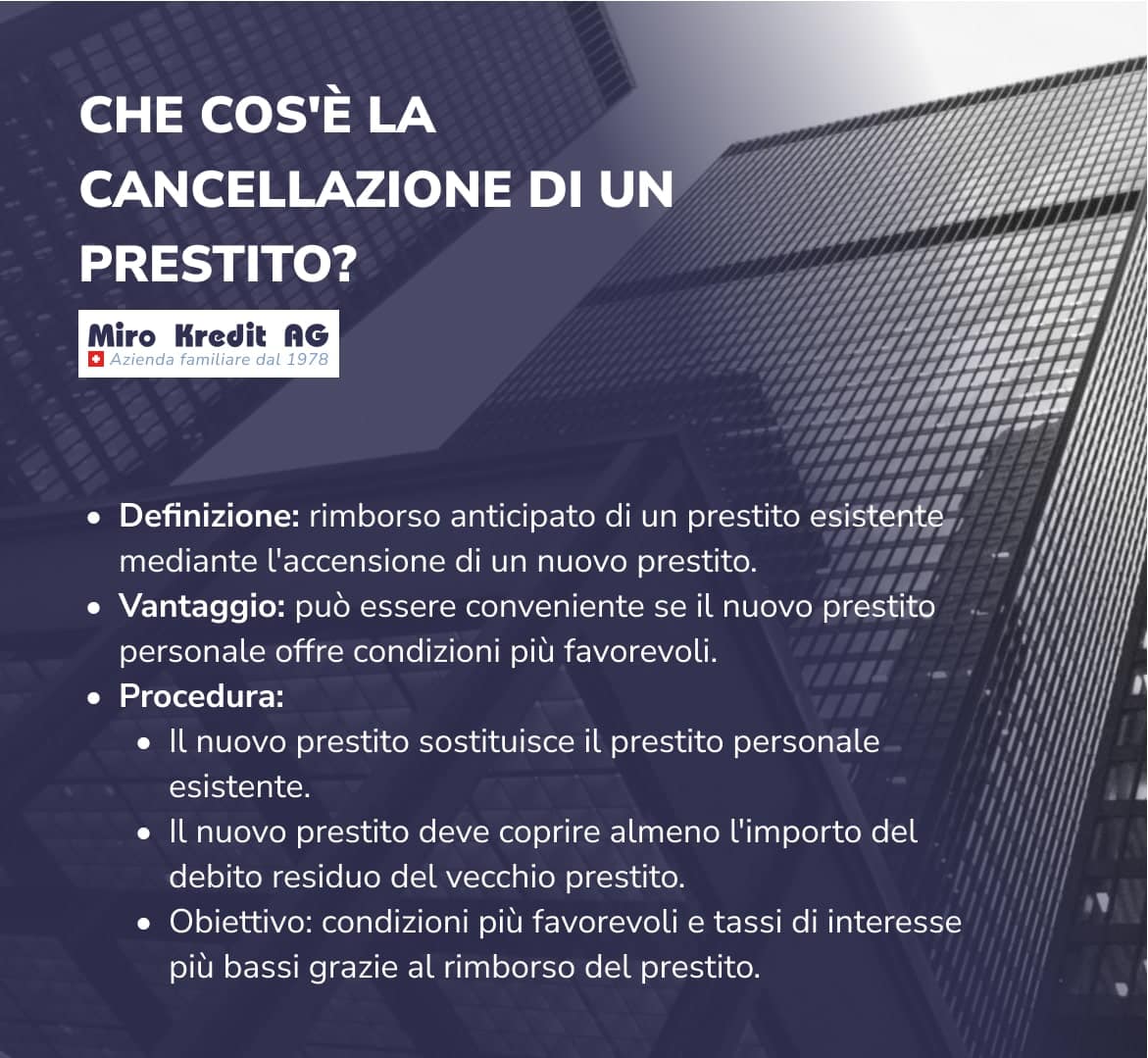 CHE COS'È LA CANCELLAZIONE DI UN PRESTITO?
