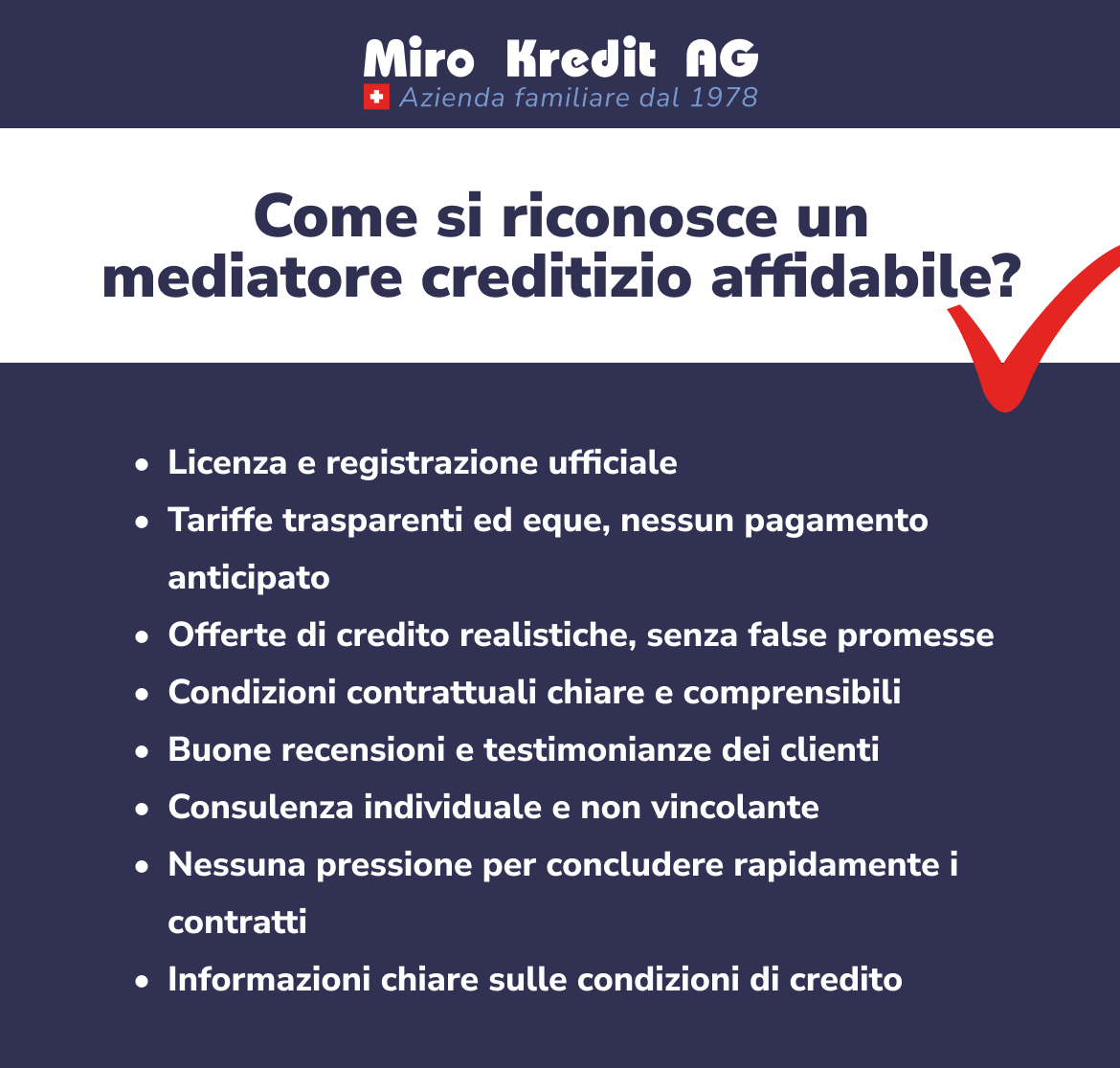 Come si riconosce un mediatore creditizio affidabile?